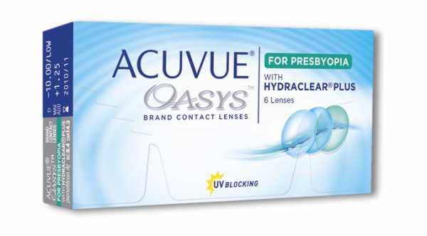 Acuvue Oasys Lenses for presbyopia
